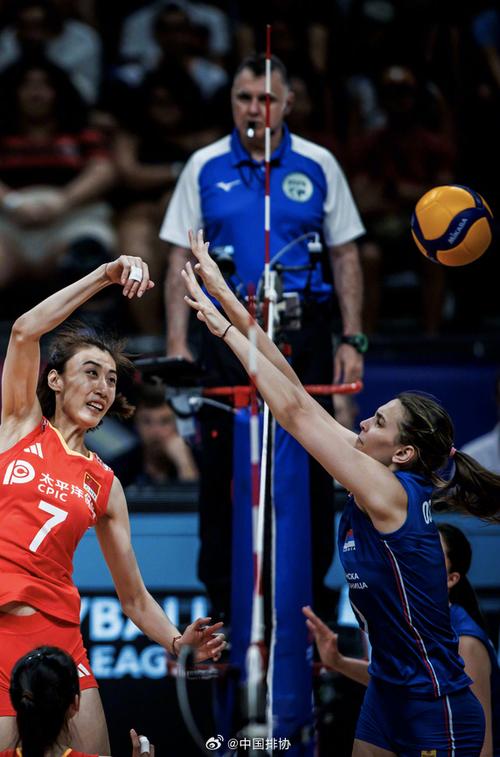 里约女排决赛中国对塞尔维亚